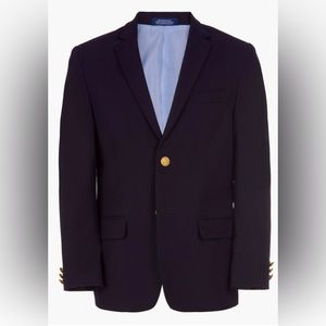 LIKE NEW Izod Boys Basic Stretch Blazer in Blue Indigo